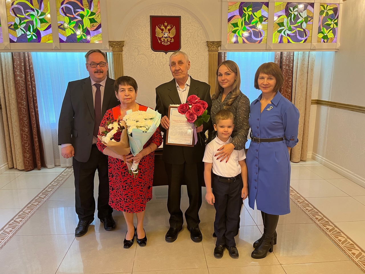 Изумрудная свадьба четы Ярош.
