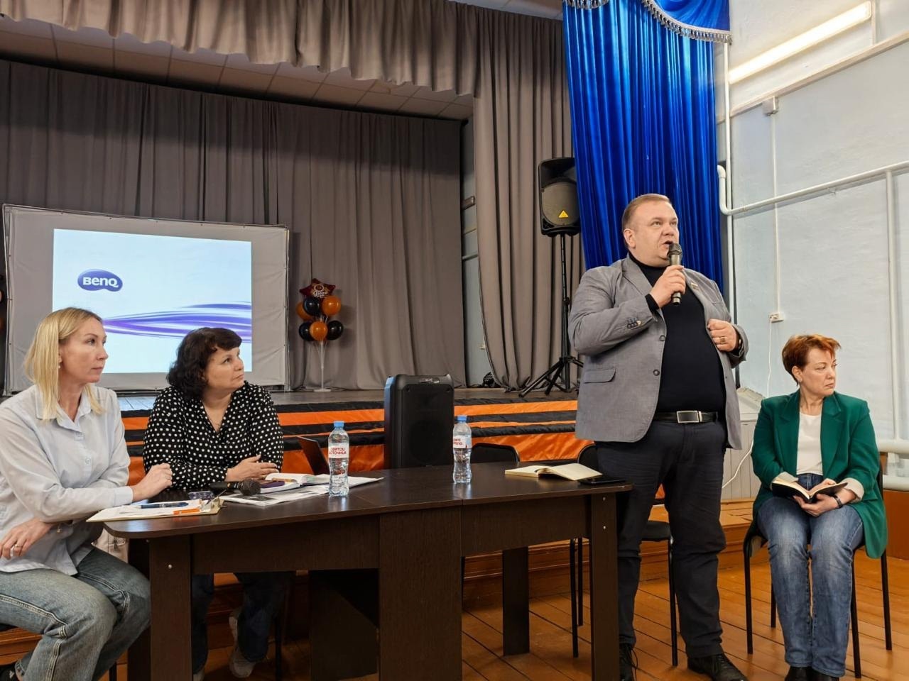 Первая встреча отчетной компании «Сказано - сделано» в д. Кянда.